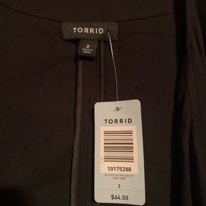 Torrid Black Jacket Size 2